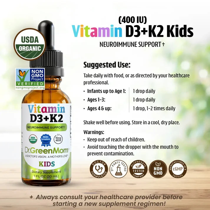 Vitamin D3+K2 (400IU)