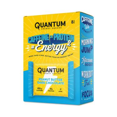 QUANTUM Energy Square (Peanut Butter Dark Chocolate) - Single
