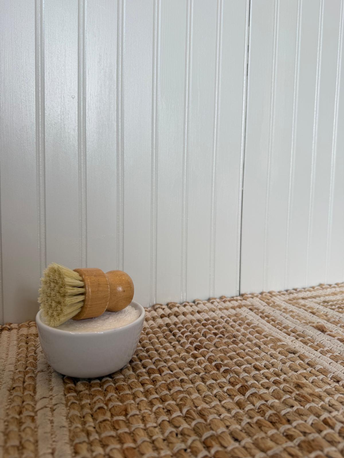 Natural Solid Dish Soap + Brush by Feral Blessings