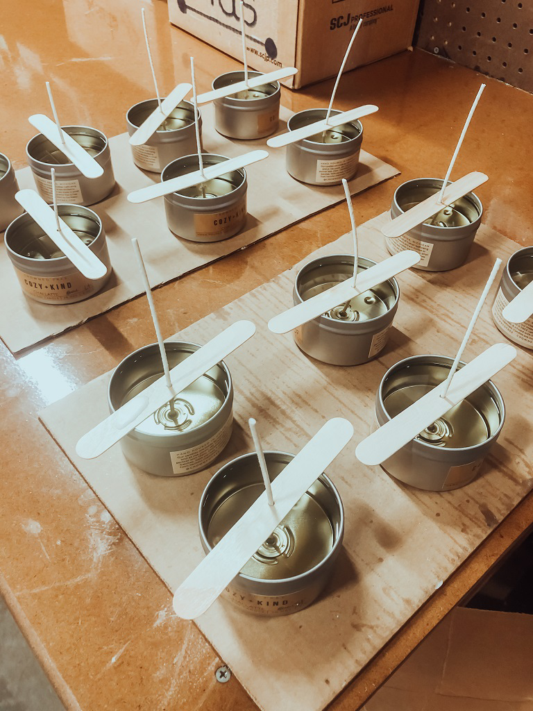 Courage Dear Heart Candle - Mini - Made by Survivors
