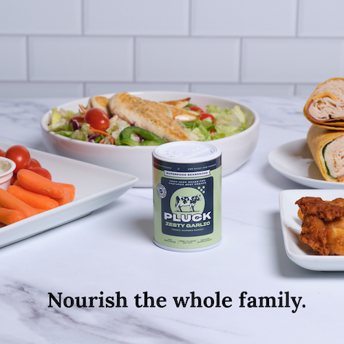 Pluck Zesty Garlic Superfood Seasoning