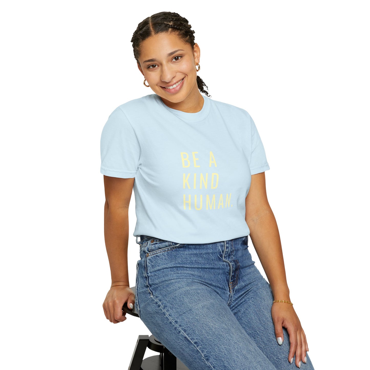 Be A Kind Human Tee | Comfort Colors Graphic T-Shirt