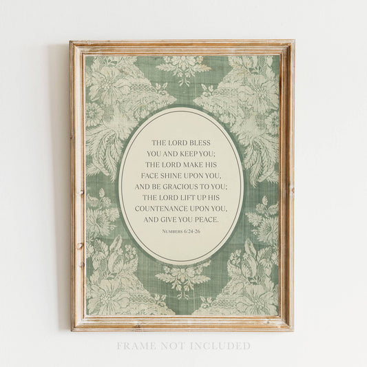 Bless You Vintage 5 x 7 Frame