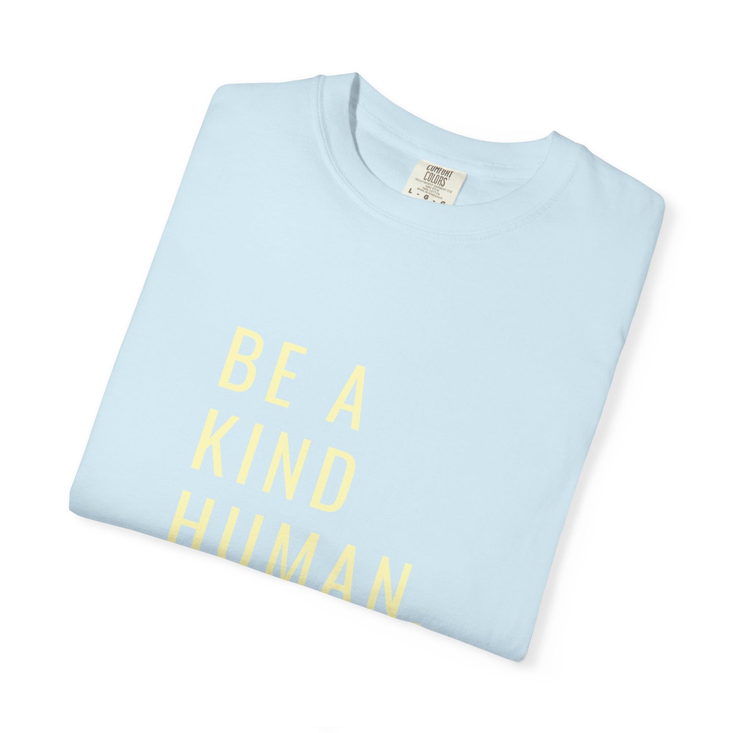 Be A Kind Human Tee | Comfort Colors Graphic T-Shirt