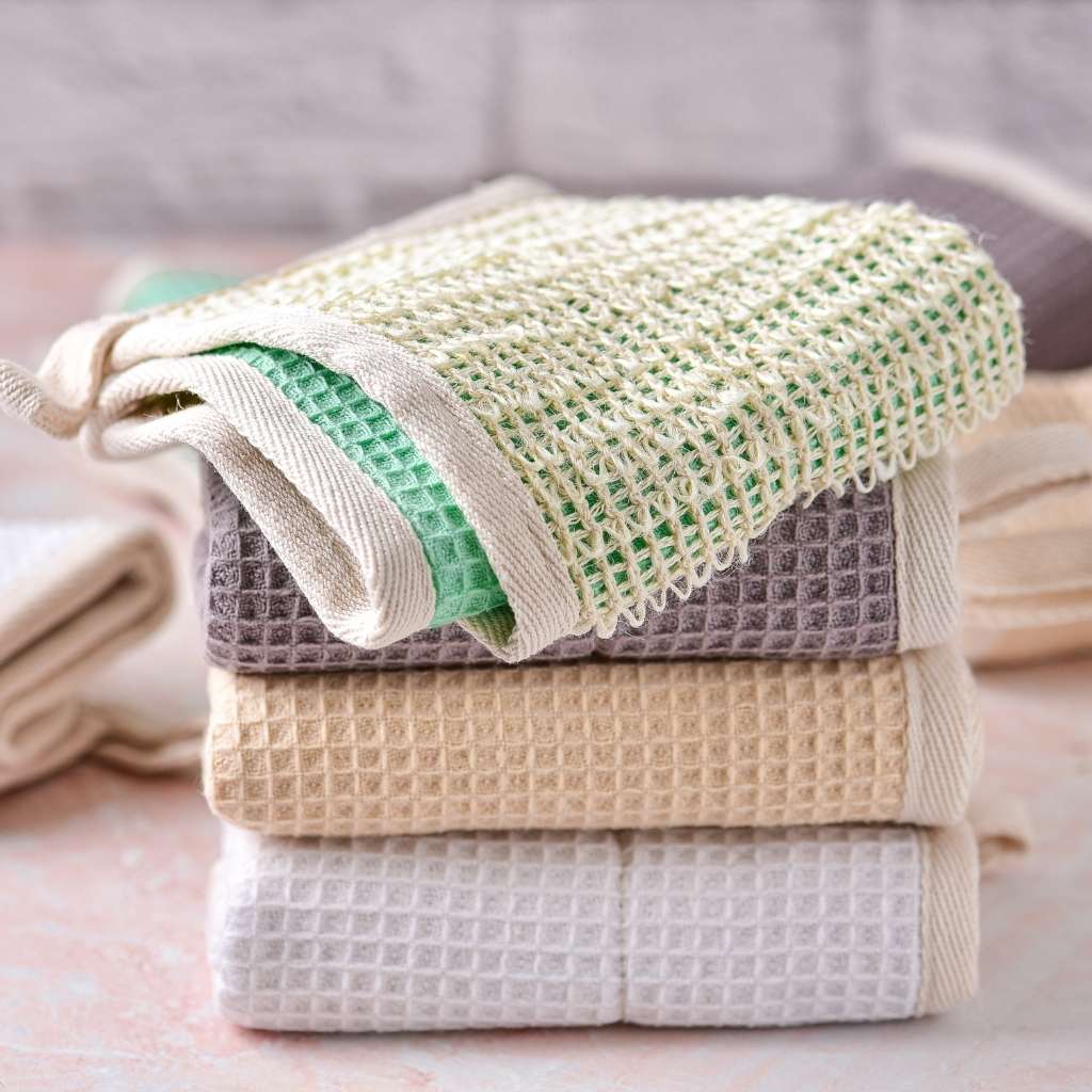 Reusable Dish Cloths - 100% Organic Sisal / Cotton Cloth