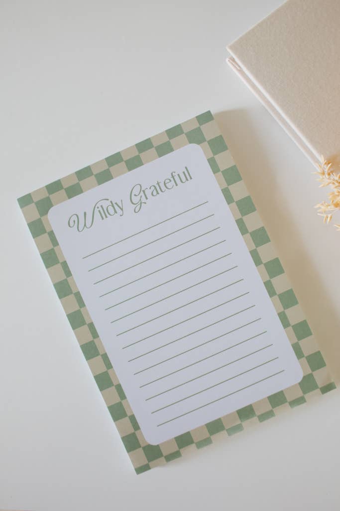 Wildly Grateful Notepad