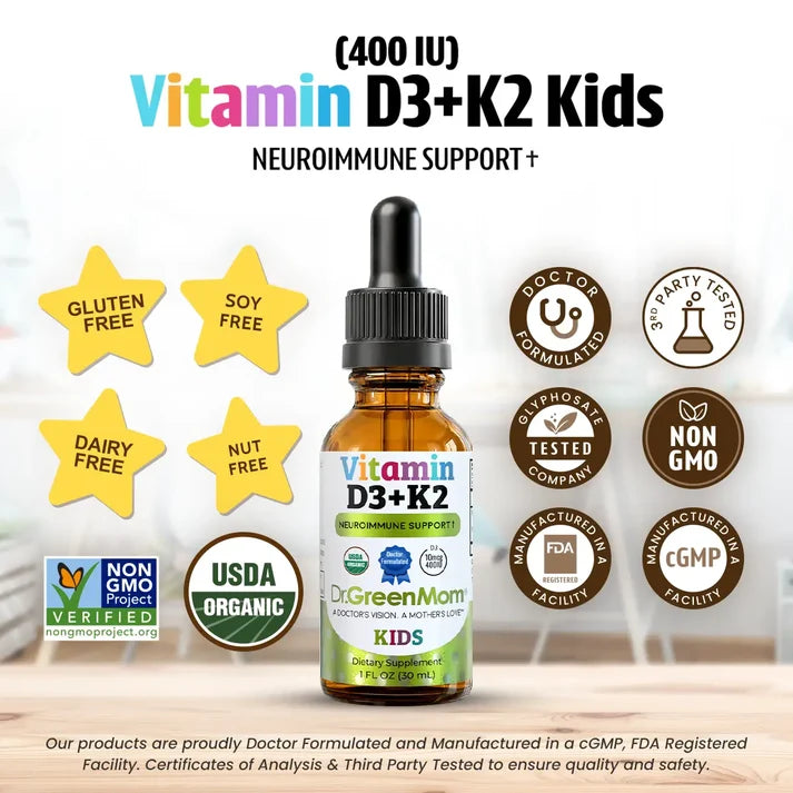 Vitamin D3+K2 (400IU)