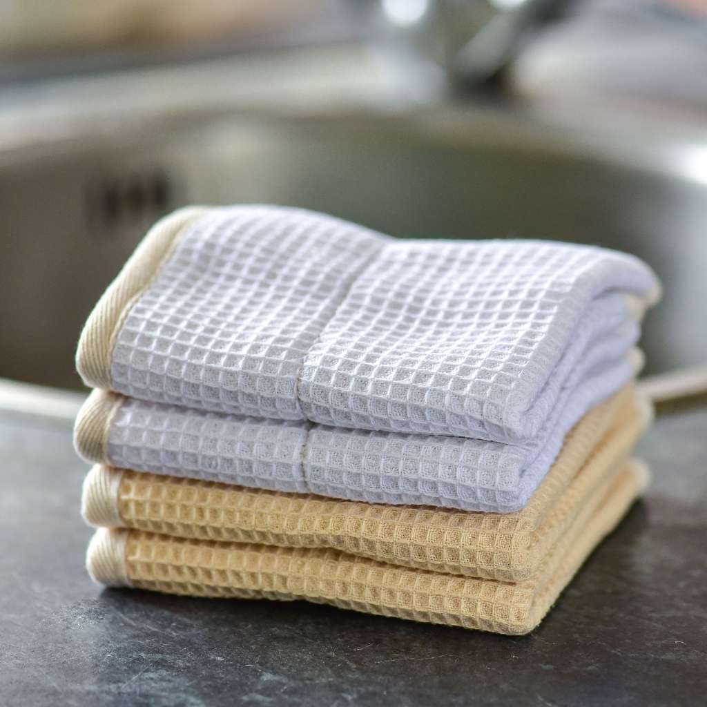 Reusable Dish Cloths - 100% Organic Sisal / Cotton Cloth
