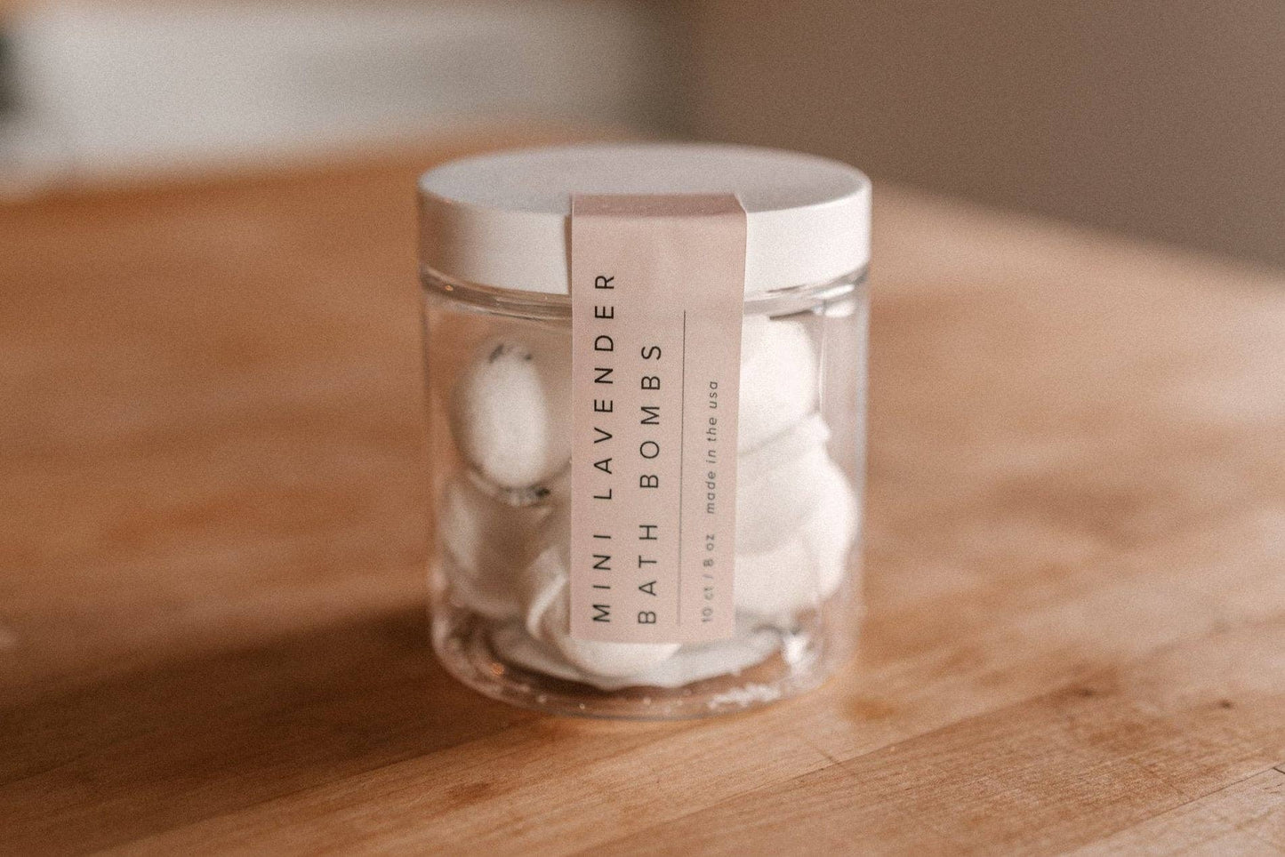Mini Lavender Bath Bombs