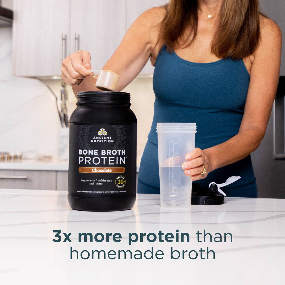 Bone Broth Protein | Powder Chocolate (40 Servings)