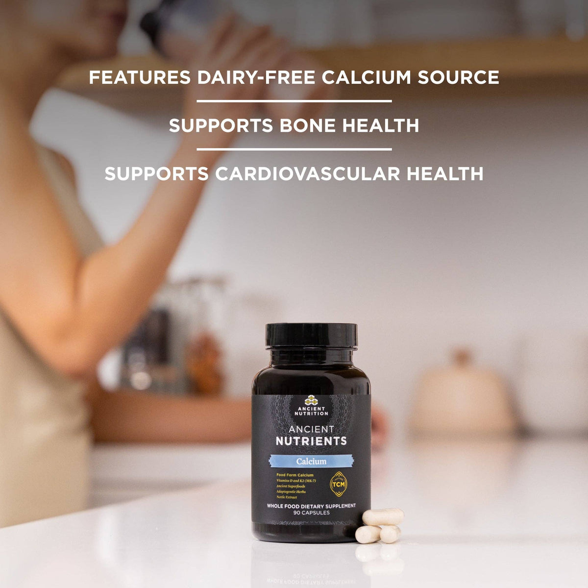 Ancient Nutrients Calcium | Capsules (90 Capsules)