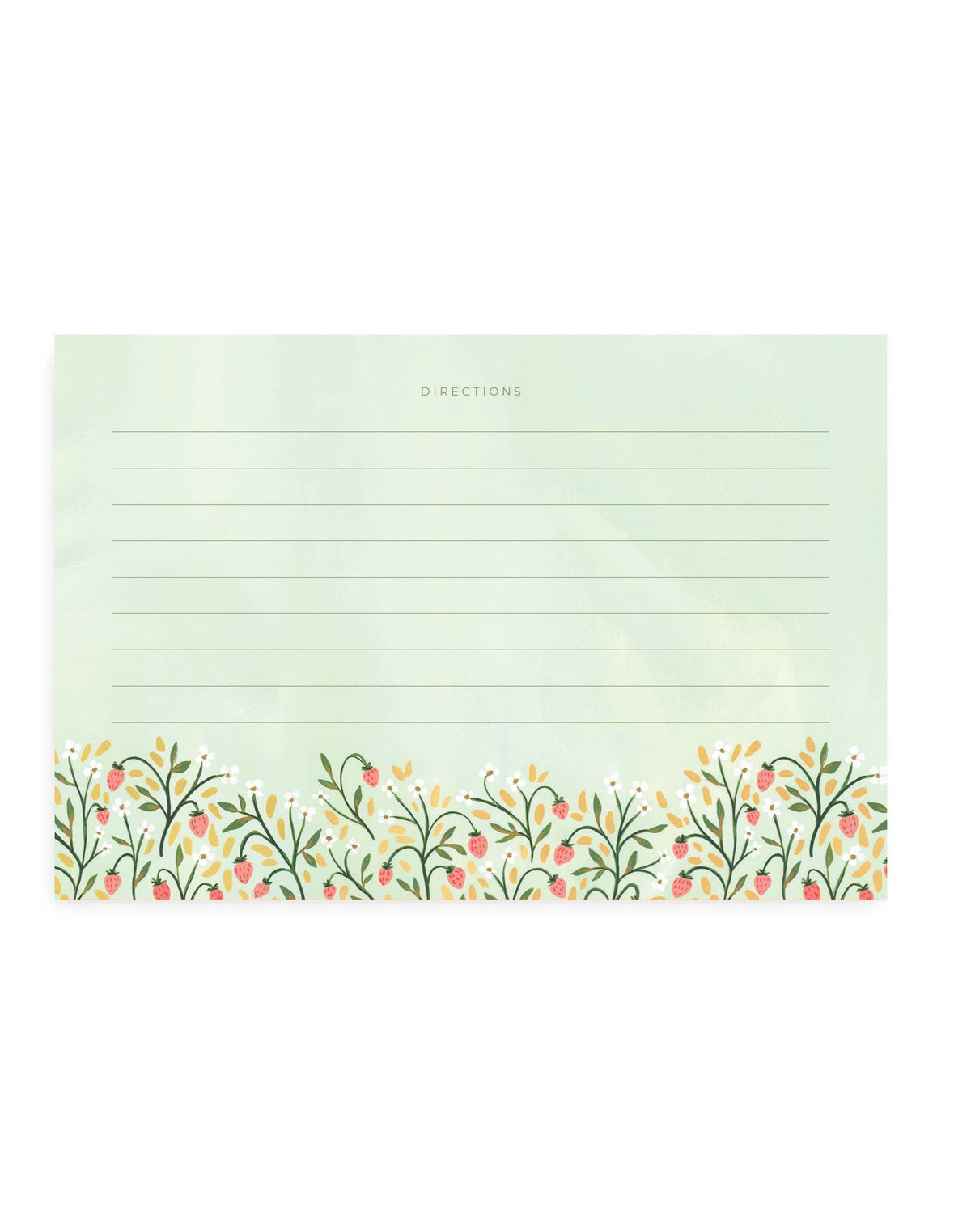 Strawberry Meadow Recipe Cards