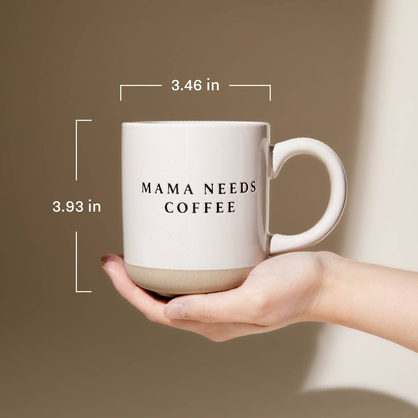 Trust In The Lord Stoneware Coffee Mug - Home Decor