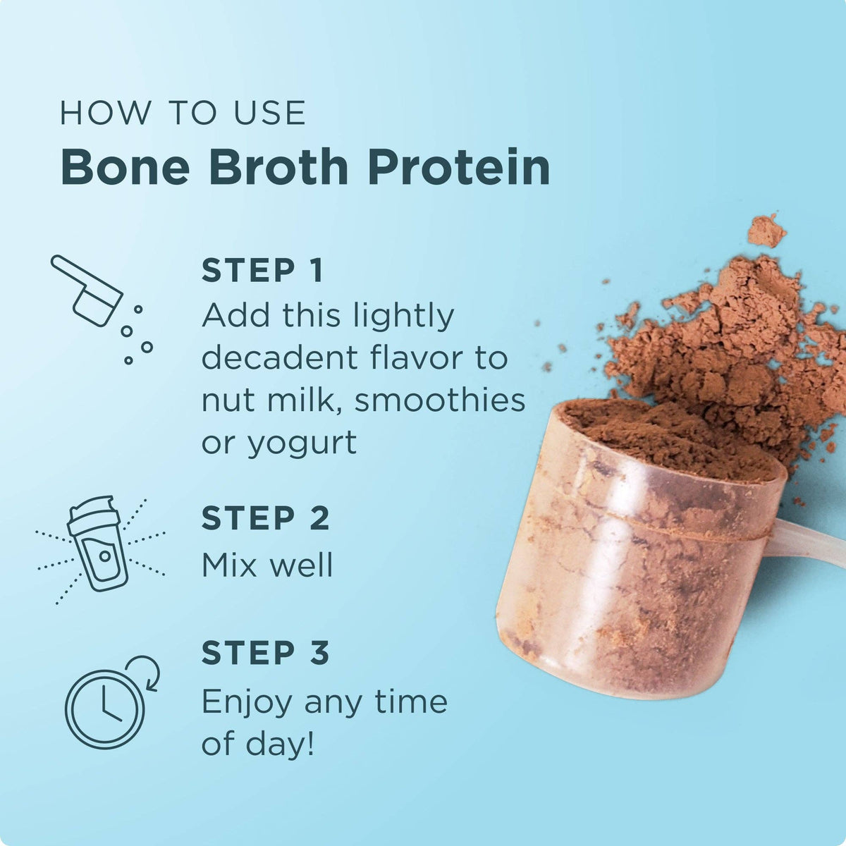Bone Broth Protein | Powder Chocolate (40 Servings)