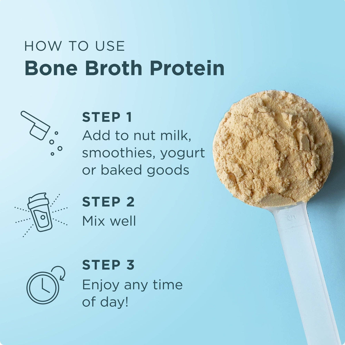 Bone Broth Protein | Powder Vanilla (20 Servings)