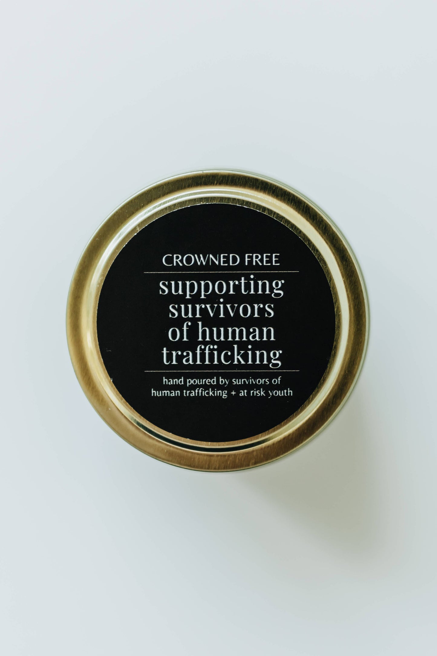 Walk With Me Candle - Mini - Made by Survivors