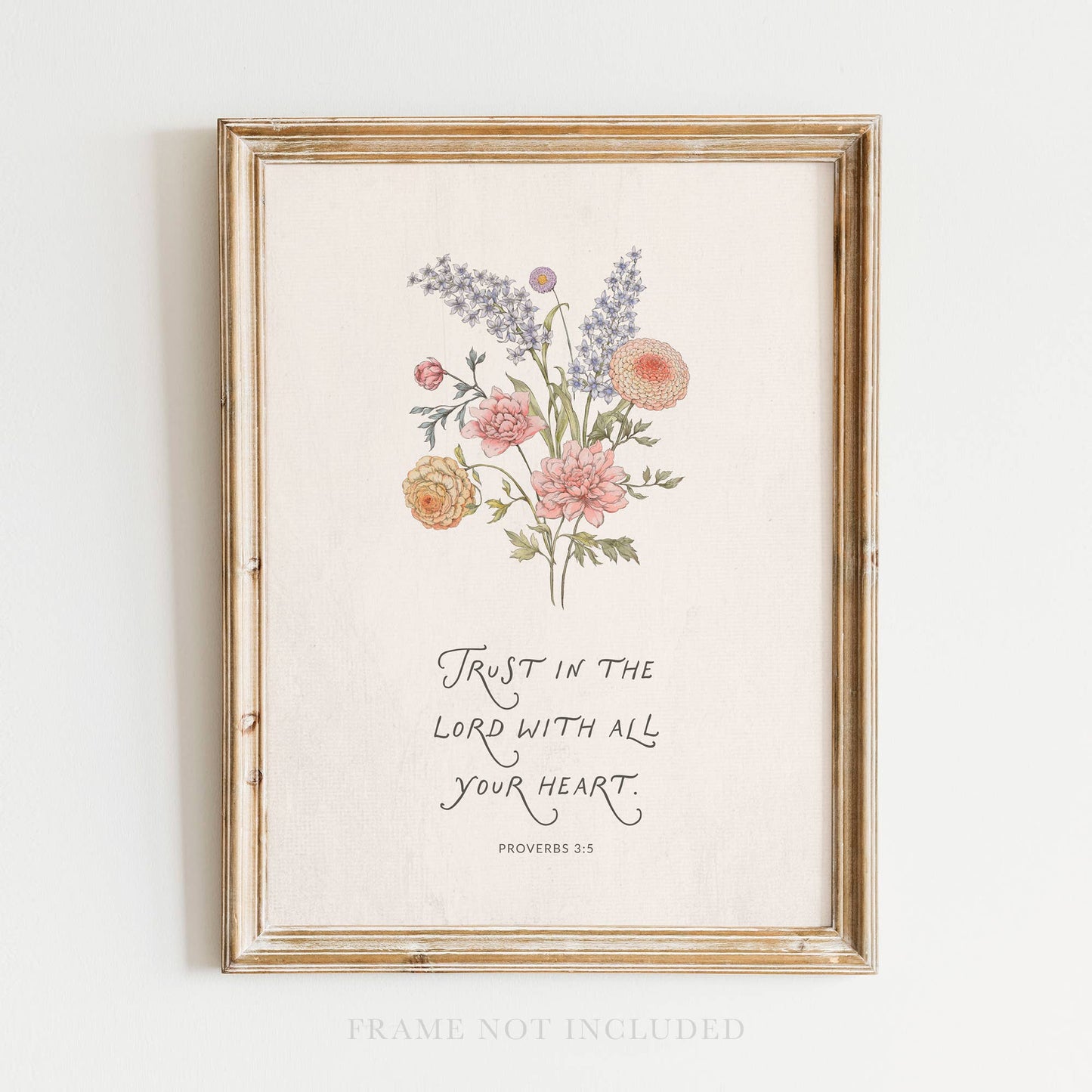 Trust in the Lord Christian Art Print