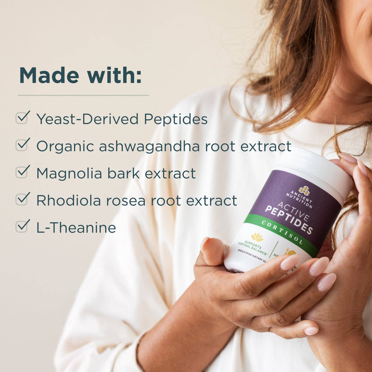 Active Peptides Cortisol | Capsule (30 Servings)