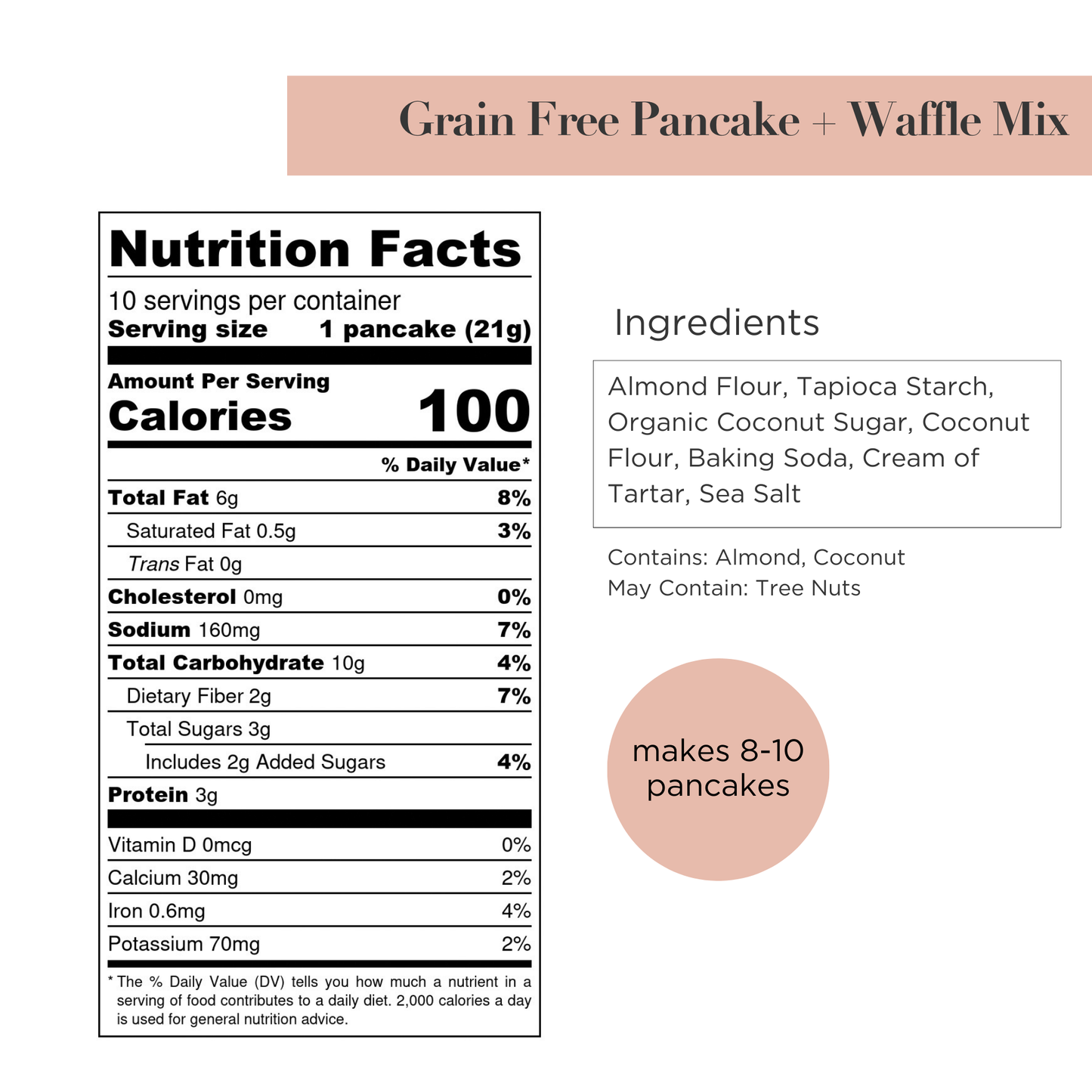 Pancake + Waffle Mix