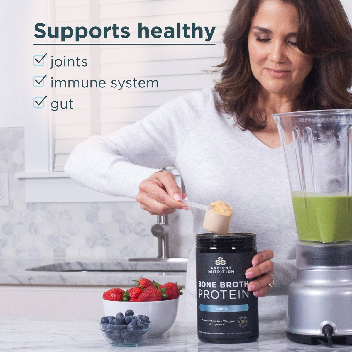 Bone Broth Protein | Powder Vanilla (20 Servings)