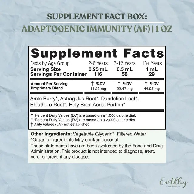 Adaptogenic Immunity - 2 OZ