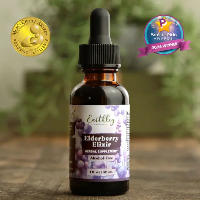 Elderberry Elixir (Alcohol-Free/Kids) - 2 fl. oz