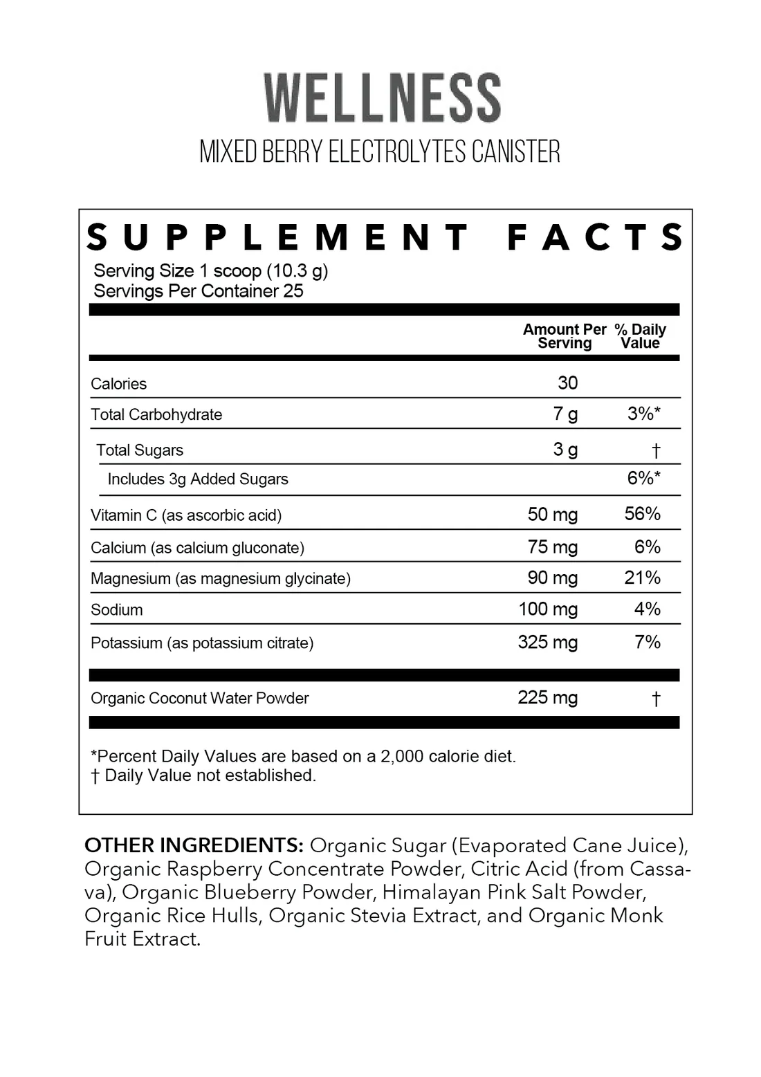 Mixed Berry Electrolytes | 30 Serving Canister