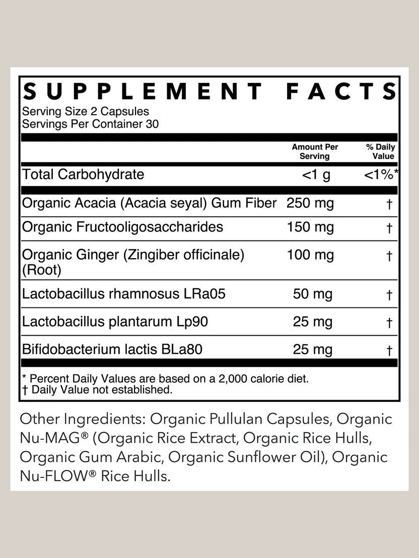 Gut + Digestive Probiotic Support | 60 Capsules