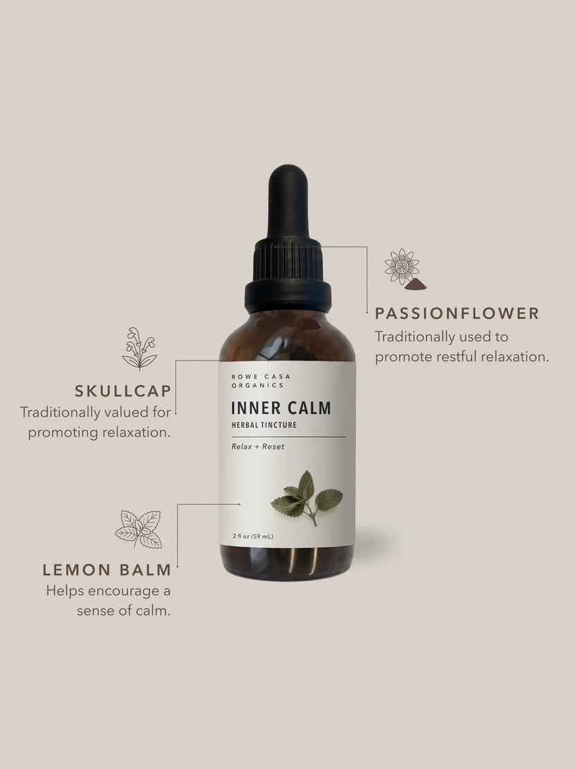 Inner Calm Herbal Tincture | 2 oz