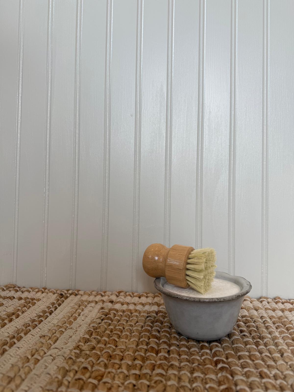 Natural Solid Dish Soap + Brush by Feral Blessings