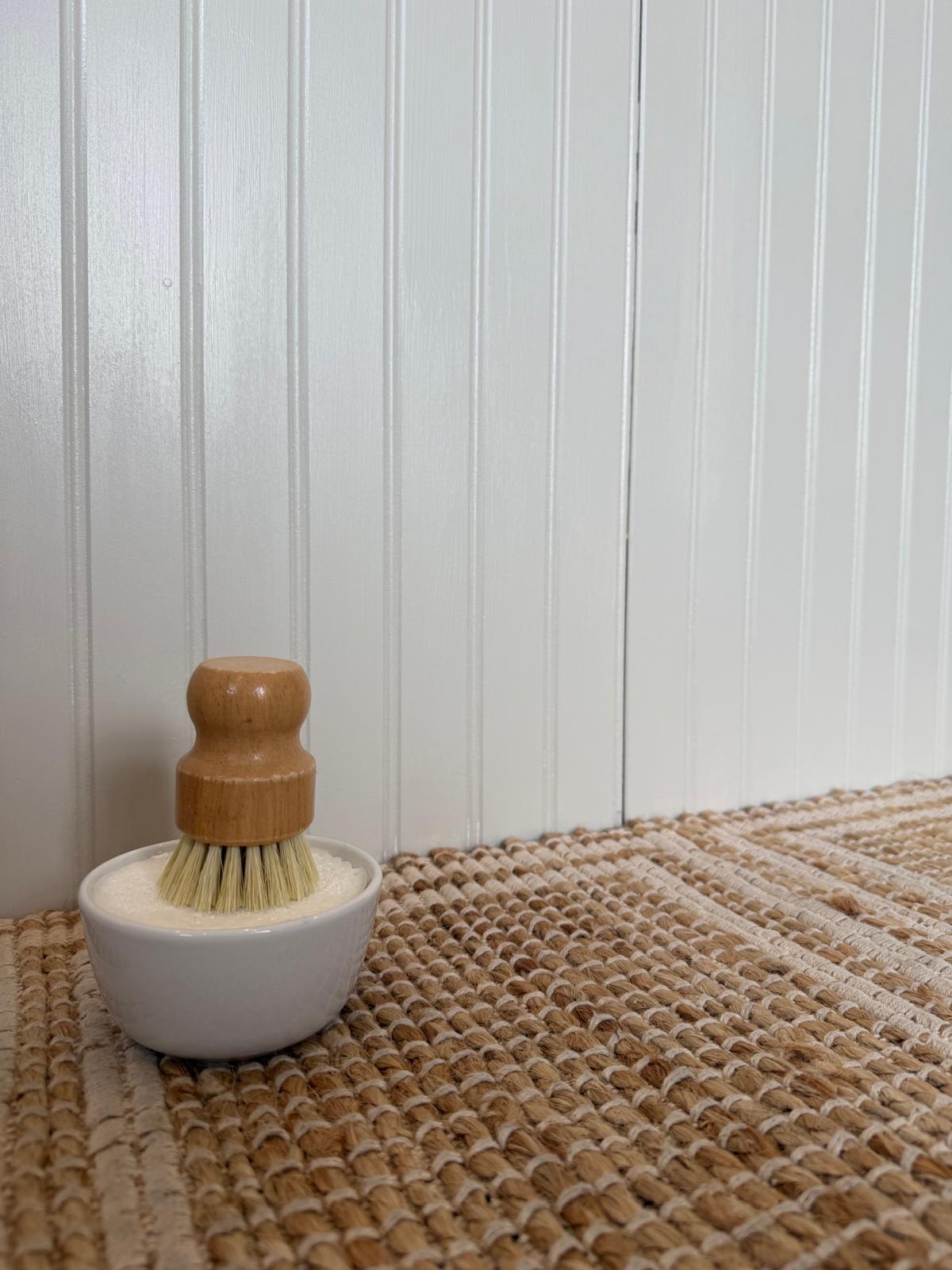 Natural Solid Dish Soap + Brush by Feral Blessings
