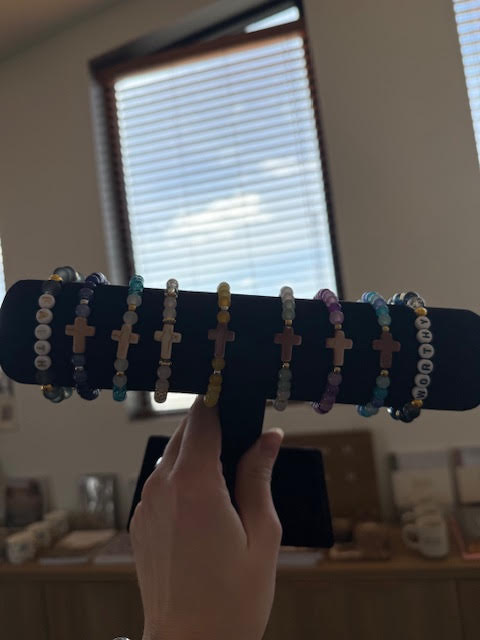 Wear the Word Cross Bracelet | Handmade Faith Bracelet