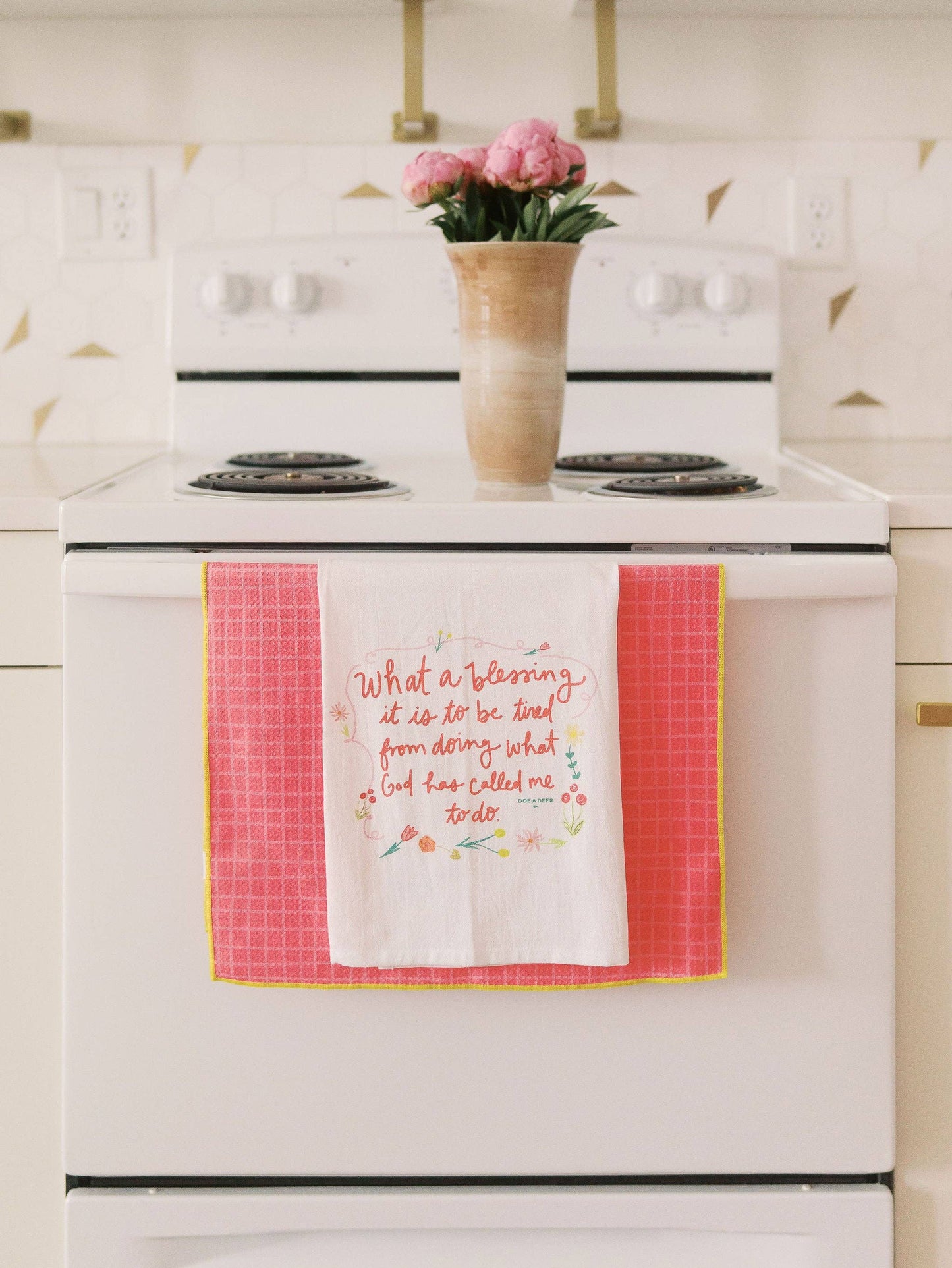 What A Blessing Flour Sack Towel