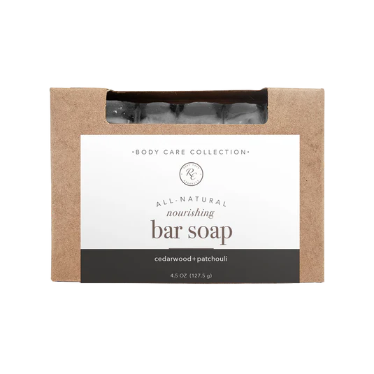 Cedarwood + Patchouli Bar Soap | 4.5 Oz