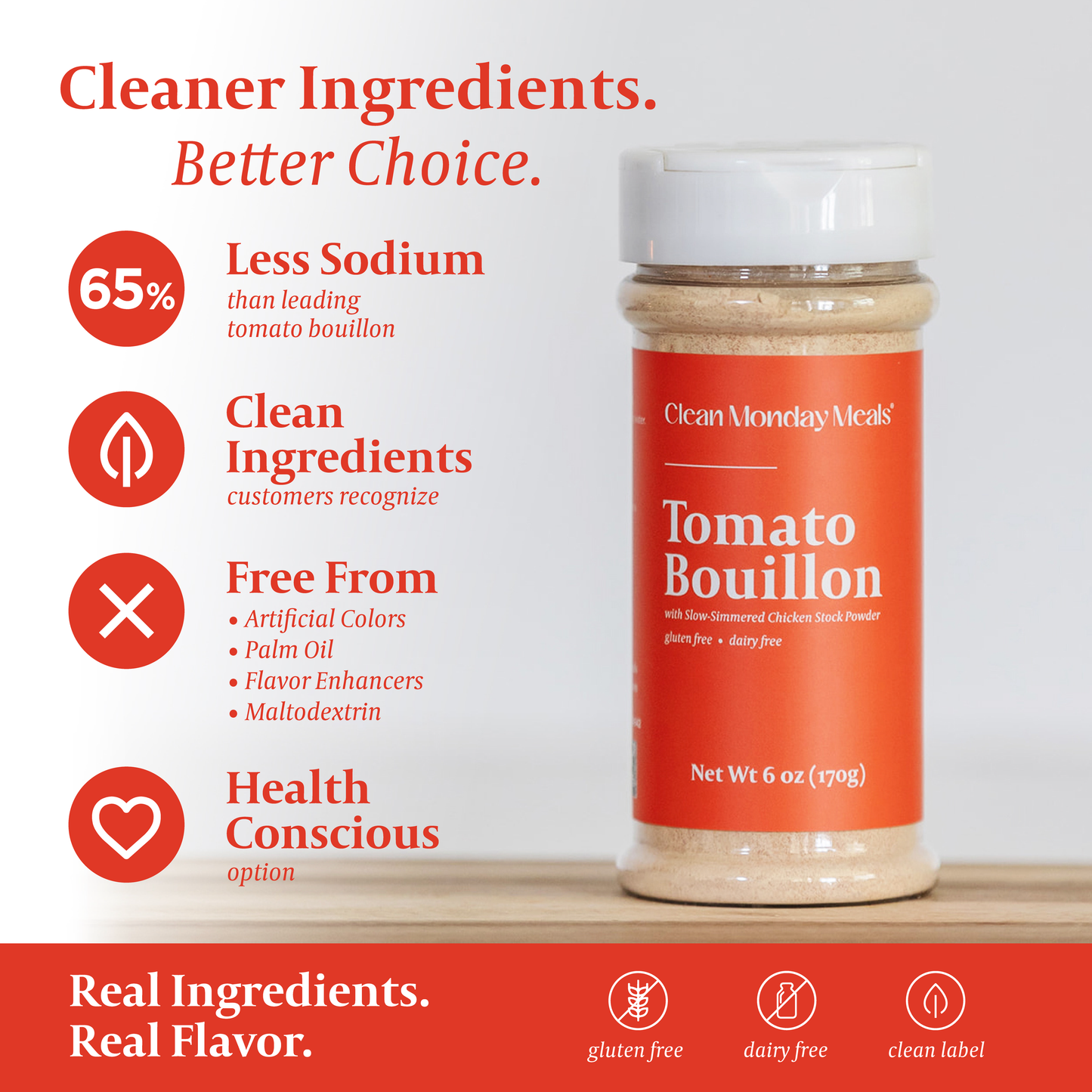 Tomato Bouillon with Slow Simmered Chicken Stock Powder