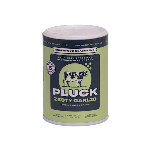 Pluck Zesty Garlic Superfood Seasoning