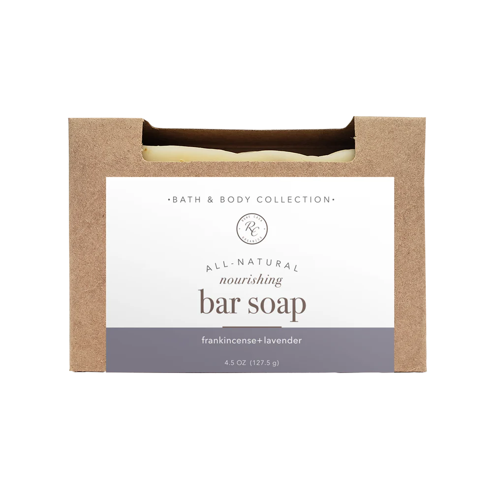 Frankincense + Lavender Bar Soap | 4.5 Oz
