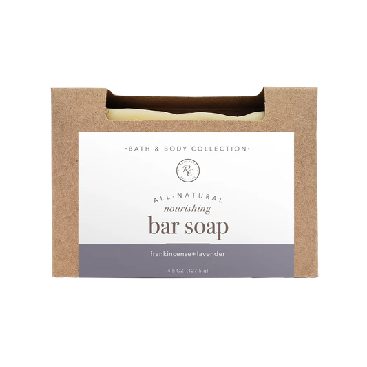 Frankincense + Lavender Bar Soap | 4.5 Oz