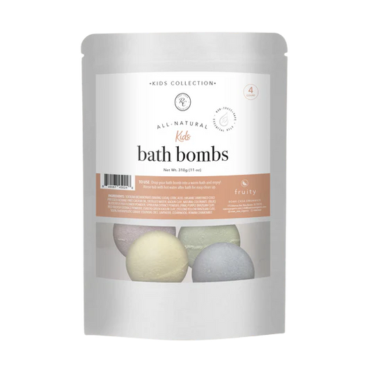 Fruity Kids Bath Bombs | 4 Count