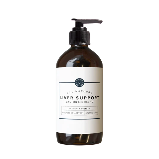 Liver Support Castor Oil Blend | 16 Oz