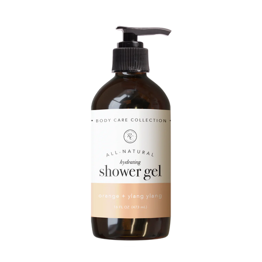 Orange + Ylang Ylang Shower Gel | 16 Oz