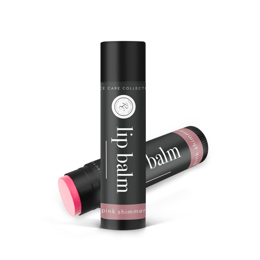Tinted + Pink Shimmer Lip Balm