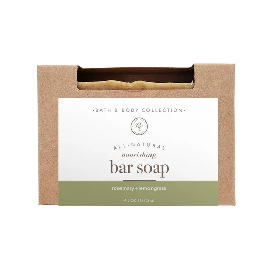 Rosemary + Lemongrass Bar Soap | 4.5 Oz