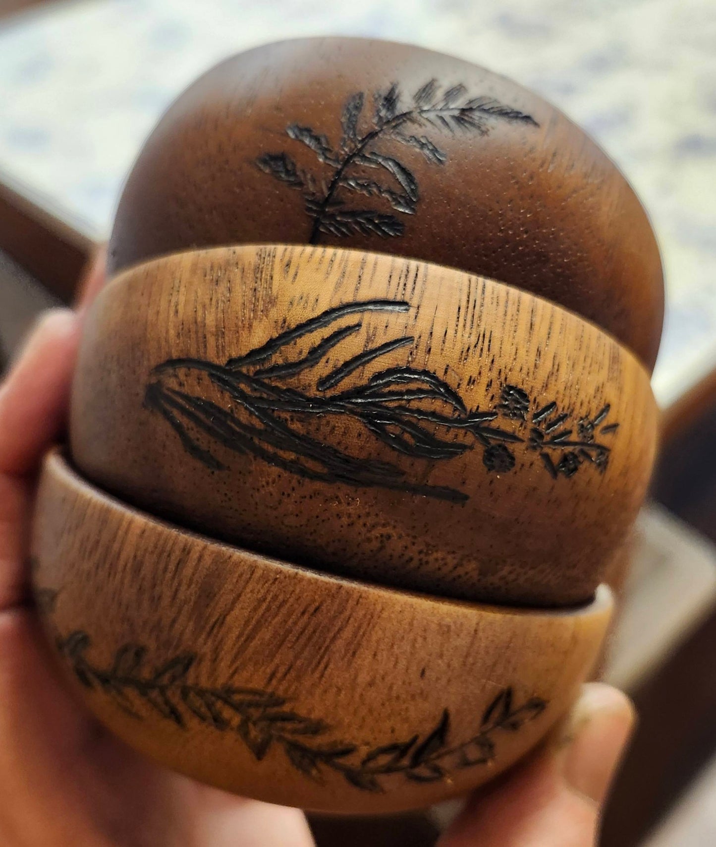 Wooden Scent Bowl by Feral Blessings