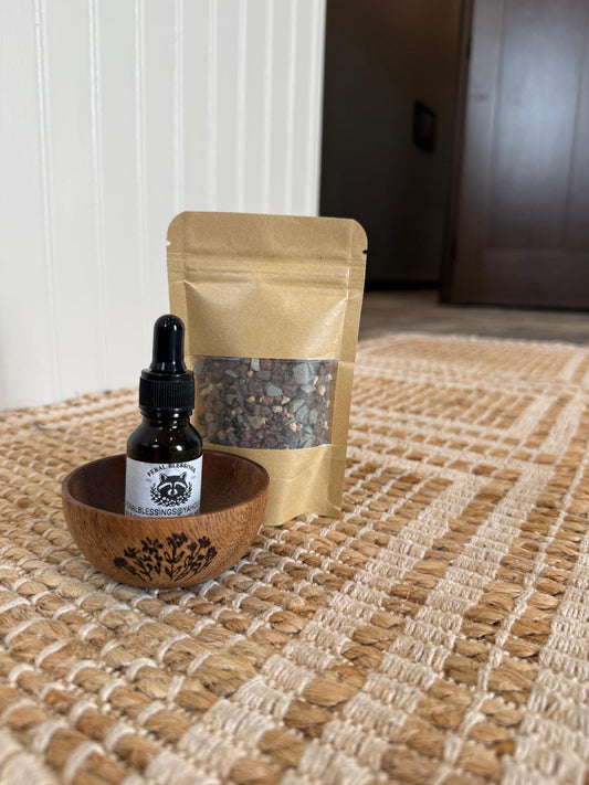 Wooden Scent Bowl by Feral Blessings