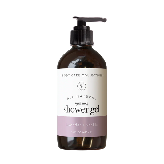 SHOWER GEL | 16 oz LAVENDER + VANILLA