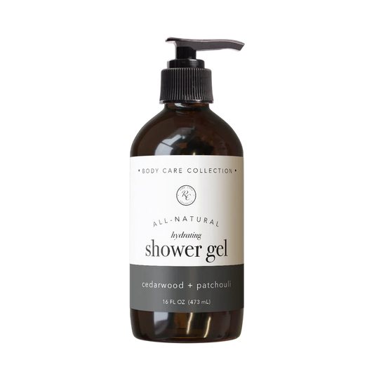 SHOWER GEL | 16 OZ CEDARWOOD + PATCHOULI