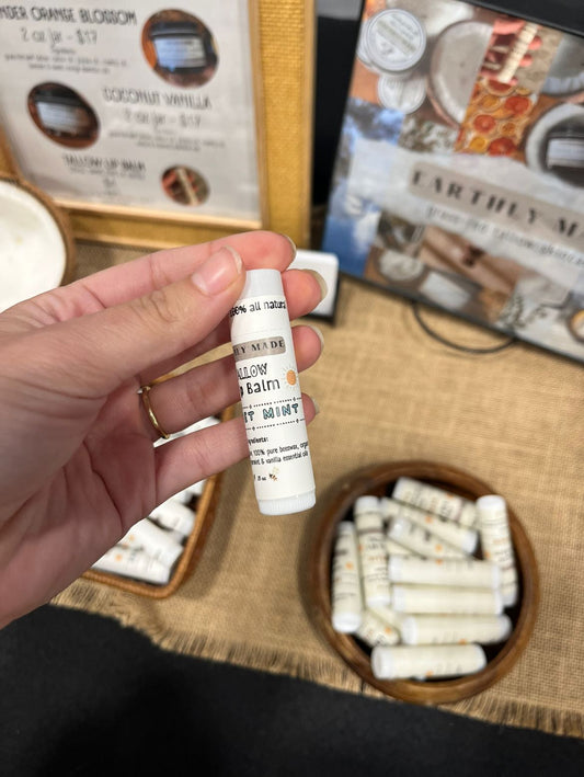 Sweet Mint Tallow Lip Balm